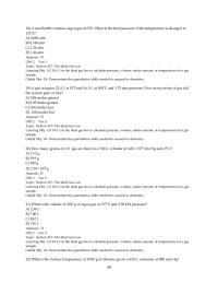 Chapter 10 3 What is the final pressure if the temperature is changed