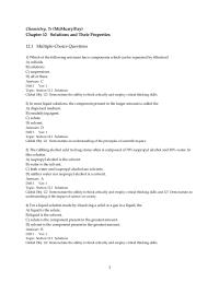 Chapter 12 1 Which of the following mixtures have components which&nbsp;