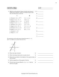 Chapter 2 Find The Standard Form The Equation The