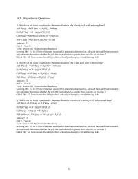 Chapter 16 3 Calculate the effect of a common-ion on concentrations