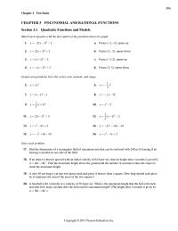 Chapter 3 Find the dimensions of a rectangular field of maximum