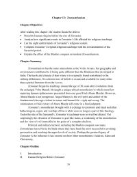 Chapter 12 Homework Perhaps The Greatest Legacy Zoroaster The Influence
