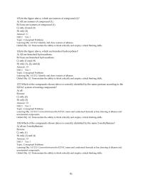 Chapter 23 3 In the figure above, which are branched hydrocarbons