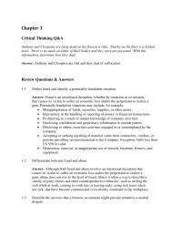 Accounting Chapter 1 Homework Scope The Scope Audit General While The