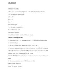 Chapter 5 Homework The output timing diagram should show that it is high only