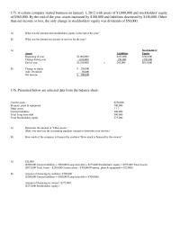 Chapter 1 Presented Below Are Selected Data From
