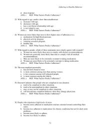 Chapter 4 Using The Transtheoretical Model Explain The Behavior