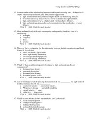 Chapter 13 What Are The Hazards Alcohol What Are