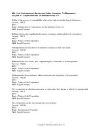 Chapter 16 Acquisitions skill Legal Concepts 54 The Corporation That Owned
