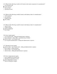 Chapter 13 what were the total manufacturing costs for the year