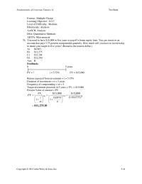 Chapter 5 The Process Converting Future Cash Flows