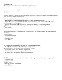Chapter 22 Price Charged For Component The Selling