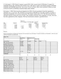 Chapter 5 the planes company owns 100% of the outstanding common