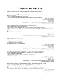 Chapter 1 Because Resources Are Scarce Relative Human Wants