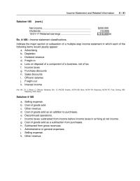 Chapter 4 3 Company income Statement for The Year Ended December 31