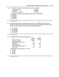 Chapter 5 2 Stine Corp.’s trial balance reflected the following account balances