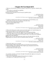 Chapter 6 Which One The Following Generally Considered Characteristic