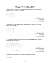 Chapter 9 Approximately What Percentage Us Workers Change Occupation