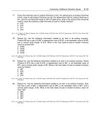 Chapter 9 2 The total selling price is $840,000, and estimated costs