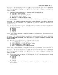 Chapter 14 2 The entry to record the issuance of the bonds would include
