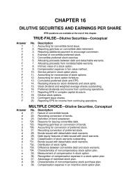 Chapter 16 1 Reporting additional payment to encourage conversion