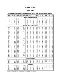Chapter 8 calculate the appropriate transfer price and indicate whether
