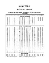 Chapter 9 State The Essentials Effective Budgeting And Components