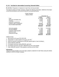 Chapter 23 4 which appear in the major sections of the statement