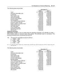 Chapter 24 2 Final Income Statement For The Quarter Ended march