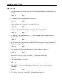 Chapter 10 The Smallest Energy Absorbed Photon That