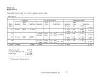 Chapter 6 Homework the first costs into inventory are lower than the last costs