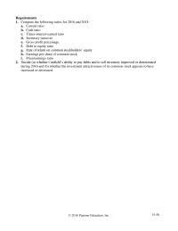 Chapter 15 Homework Debt Equity Ratio Formula Net Income Income