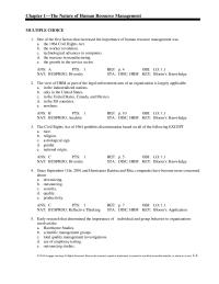 Chapter 1 The view of HRM as part of the legal enforcement