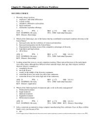 Chapter 8 The average age of the U.S. workforce is