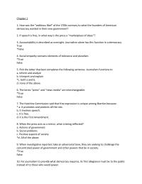 Journalism Test Questions Pick The Letter That Best Completes The