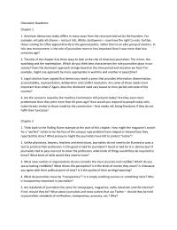 Journalism Discussion What Content Covered What The Quality The