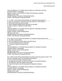 Human Resources Chapter 12 Standard Group And Individual Behaviors SHRM Total Rewards