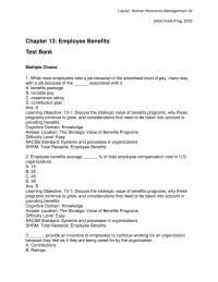 Human Resources Chapter 13 Family And Medical Leave Actb Patient Protection