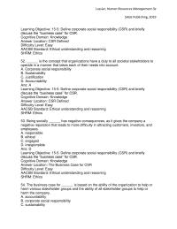 Human Resources Chapter 15 Acme Global works closely with safety inspectors to make