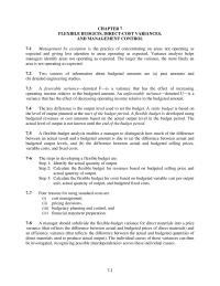 Accounting Chapter 7 Homework Required Calculate The Staticbudget Variance Units Revenues