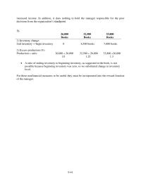 Accounting Chapter 9 Homework Variable And Absorption Costing And Breakeven Points
