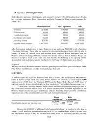 Accounting Chapter 11 Homework Indonesia Data Concerning The Decision Are Selling