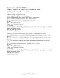 Chapter 6 1 The Price Elasticity of Demand and Its Measurement