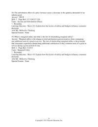 Chapter 10 2 Micro 11 Explain How Measure Consumer Preferences