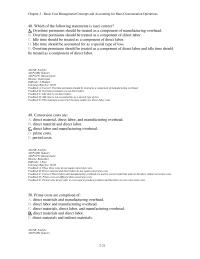 Accounting Chapter 2 2 Which The Following Statements Are Correct