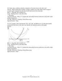 Chapter 12 3 Explain The Relationship Between Production And Profits