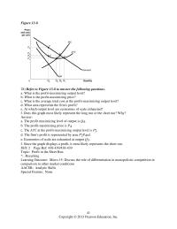 Chapter 13 3 What is the profit-maximizing output level