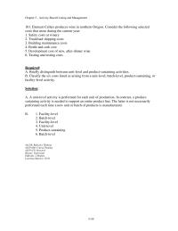 Accounting Chapter 5 4 Tasting And Testing Costs Required Briefly Distinguish