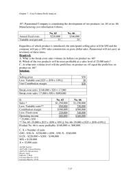 Accounting Chapter 7 4 Paranormal Company Considering The Development Two