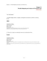 Accounting Chapter 11 1 Both normal- and standard-costing systems use a predetermined overhead rate